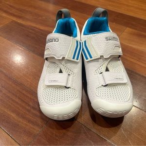 Shimano TR9 womens triathlon shoes 3-bolt cleat type size EU 39